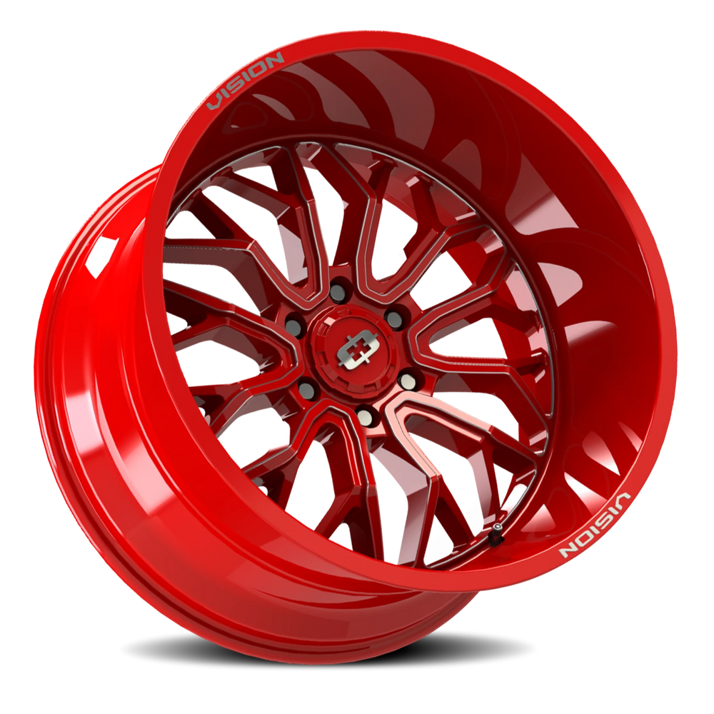 Vision Wheel 5-139.7 RED MILLSPK VIS RIOT 402-20085RTMS-25