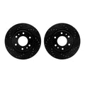 R1 Concepts Brake Rotor- D/S - Black