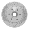 DFC 04-08 Ford F-150 Rwd Front Left Drilled & Slotted Geoperformance Rotor