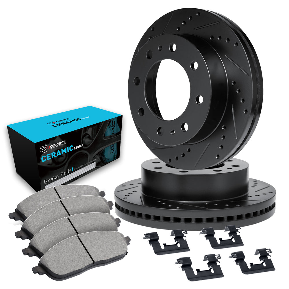 R1 Concepts black auto part