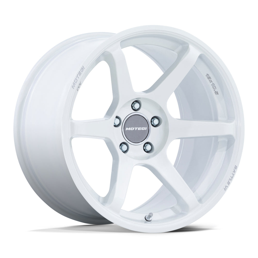 Wheel Pros Motegi BATTLE VI 19X9.5 5X4.5 72 20 MA-WHT-PRL MR160WX19951220