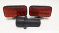 WIRELESS TOW LIGHT SET BLACK SHELL/RED LIGHT