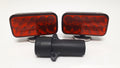 WIRELESS TOW LIGHT SET BLACK SHELL/RED LIGHT
