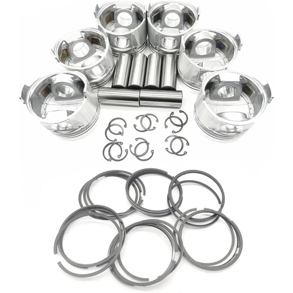 Piston With Rings DEUTZ 9.6L 12.8L 16.0L 19.1L