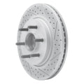 R1 04-08 Ford F-150 Rwd Front Right Drilled & Slotted Geoperformance Rotor