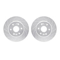 R1 Concepts Brake Rotor- D/S - Silver Fits Cadillac Escalade