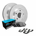 R1 Concepts E- Line Series Brake Rotor with Ceramic Brake Pads Hdw Fits Dodge B250