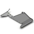 ~(62 lbs. 45X38X4)~ Jeep Wrangler Transfer Case Skid Plate 2012-2018 JK