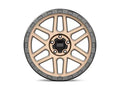 ~(37 lbs. 23X23X12)~ KM544 20x9 5x127.00 MATTE BRONZE W/ BLACK LIP (18 mm)