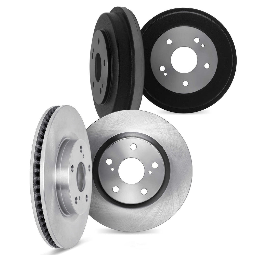 DFC 95-97 Ford Ranger Front & Rear Rotors includes Drums