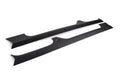 Crawltek 2018-2025 Jeep Wrangler JL 4 Door Aluminum Rocker Body Cladding - Black - JL40411