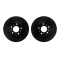 R1 Concepts Brake Rotor- D/S - Black Fits Buick Allure