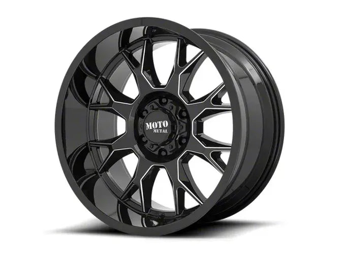 MO806 20X10 8X180 18MM GLOSS BLACK MILLED