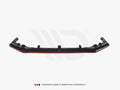 Maxton Design V1 Redline Gloss Black Front Lip - 2015 WRX / STI