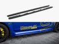 Maxton Design V1 Redline Gloss Black Front Lip - 2015 WRX / STI