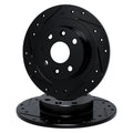 R1 Concepts Brake Rotor- Blank with Optimum Oe Pads Hdw Fits Audi A3