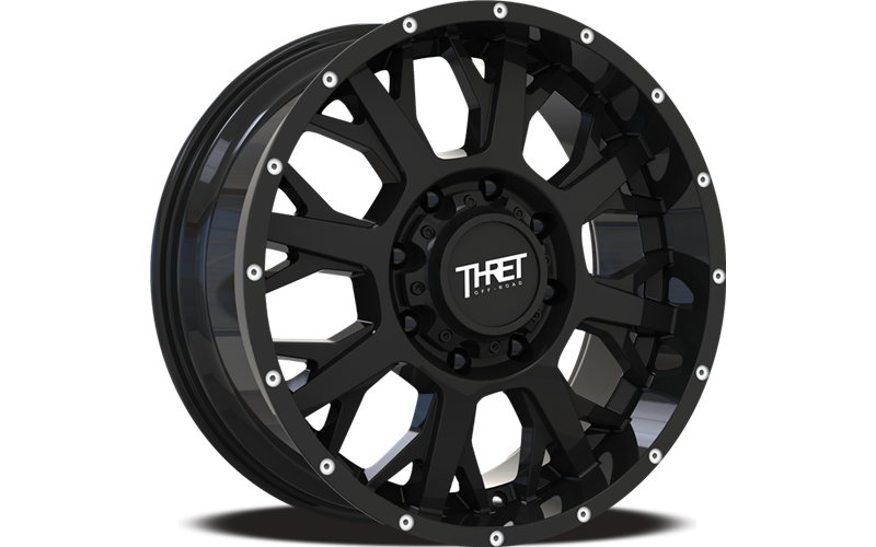 VULCAN 801 20X9.0 SATIN BLACK/DARK TINT 6X135/6X139.7 12MM OS 106.1 CB