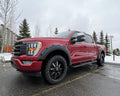 VULCAN 801 20X9.0 SATIN BLACK/DARK TINT 6X135/6X139.7 12MM OS 106.1 CB