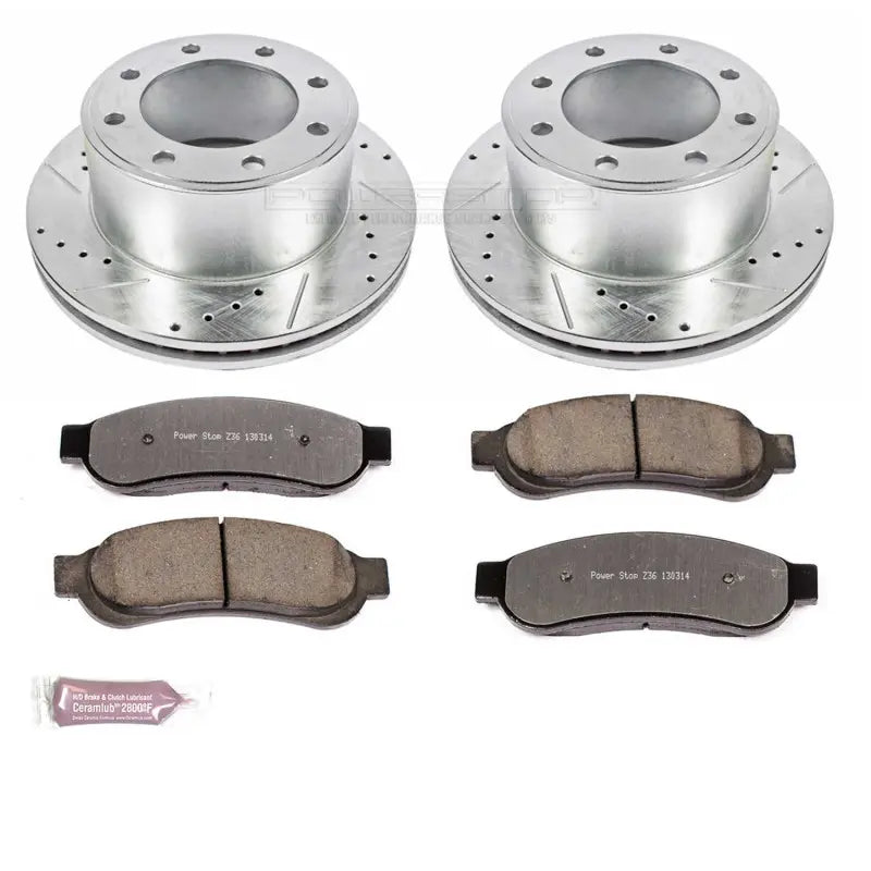 Power Stop 10-2012 Ford F-350 Super Duty Rear Z23 Evolution Brake Kit