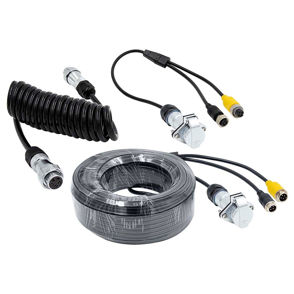DUAL CHANNEL QUICK DISCONNECT TRAILER CABLE
