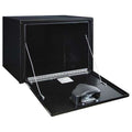 24IN X 18IN X 18IN BLACK STEEL UNDERBODY TOOLBOX W/ THANDLE