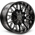 REVOLVER 803 20X9.0 SATIN BLACK/MILLED 5X127/5X139.7 18MM OS 87.1 CB