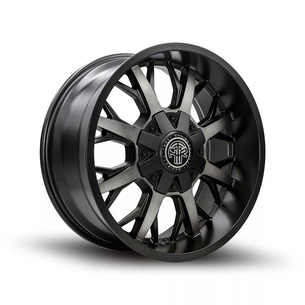 VULCAN 801 20X9.0 SATIN BLACK/DARK TINT 8X165.1/8X170 0MM OS 125.2 CB