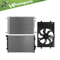 RADIATOR COOLING FAN ASSY 2.0L; CABRIO AUDI A3 1518