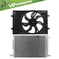 RADIATOR COOLING FAN ASSY 2.0L; CABRIO AUDI A3 1518