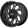 MO999 20x10 5x139.70/5x150.00 GLOSS BLACK MILLED (18 mm)
