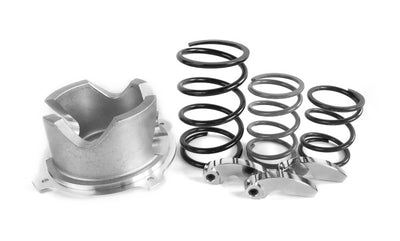 R1 03-06 Acura MDX Front & Rear Carbon Coated Brake Rotor Set w/Ceramic Pads and Hardware