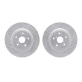 R1 Concepts Brake Rotor- D/S - Silver Fits Subaru Forester