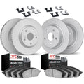 DFC 04-11 Mitsubishi Grandis Front & Rear Geospec Rotors with 5000 Advanced Brake Pads w/Hardware