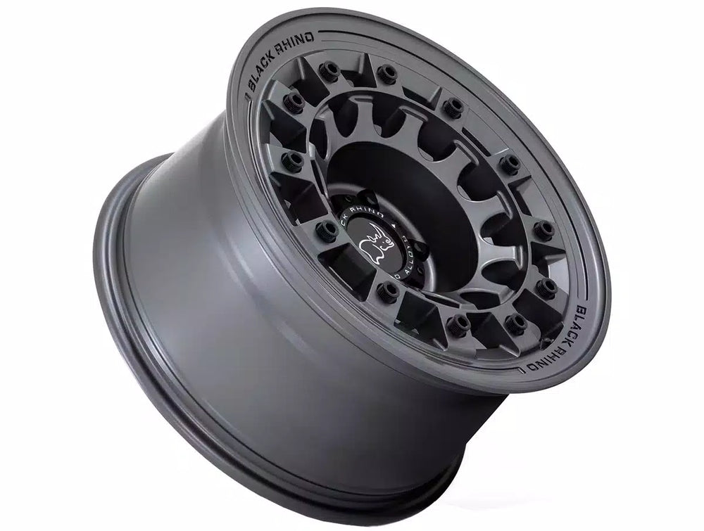 BR004 17X8 5X5.0 M-GNMTL 38MM