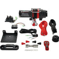 All Balls Racing 4-Bolt Synthetic Rope Winch - 6000 lbs