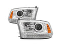 xTune Dodge Ram 13-17 ( w/ Factory Projector LED) OEM Style Headlight - Chrome HD-JH-DR13-OE-C