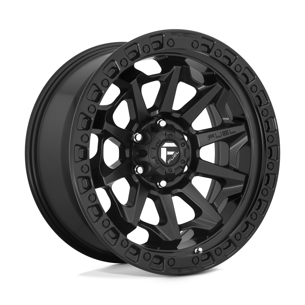 FUEL WHEELS COVERT 16X8 5X5.5 108 BD -10 CAST ALUMINUM MATTE BLACK D69416808540