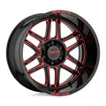 Moto Metal Wheels black auto part