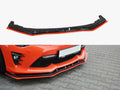 Maxton Design V4 Redline Gloss Black Front Lip - 2017 86