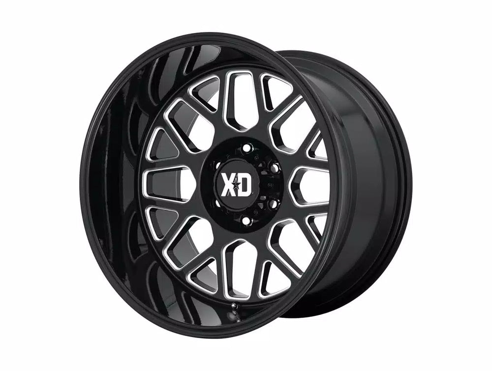 KMC Wheels black auto part