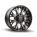 VULCAN 801 20X9.0 SATIN BLACK/DARK TINT 5X127/5X139.7 0MM OS 87.1 CB