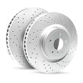 R1 Concepts Brake Rotor- Carbon D/S Fits Buick Envision