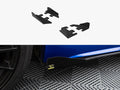 Maxton Design V2 Redline Gloss Black Front Lip - 2015 WRX / STI