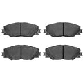 DFC 06-18 Toyota RAV4 Front & Rear Geospec Rotors with 5000 Advanced Brake Pads w/Hardware