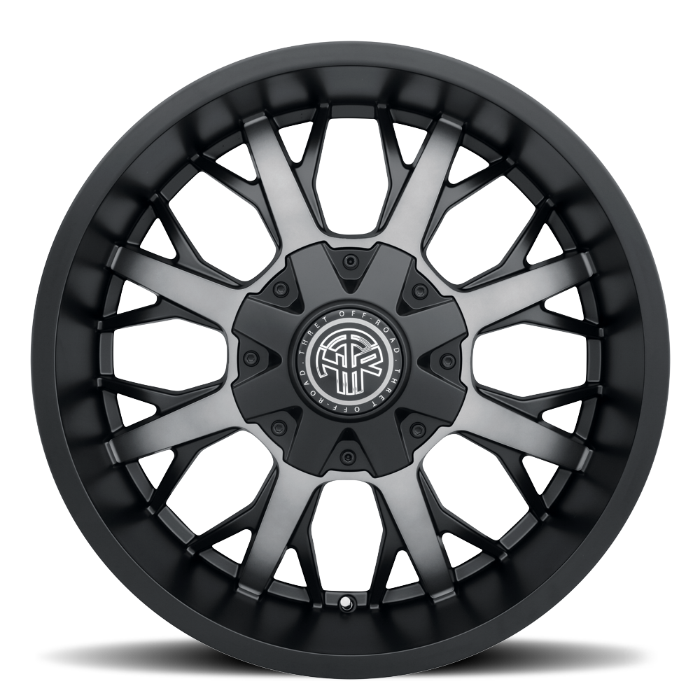 VULCAN 801 20X9.0 SATIN BLACK/DARK TINT 8X165.1/8X170 18MM OS 125.2 CB