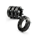 MO805 20X10 8X170 18MM GLOSS BLACK MILLED W/ RED TINT