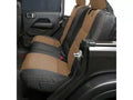 20C GLADIATOR JT GEN2 NEOPRENE FRONT/REAR SEAT COVER; TAN/BLACK