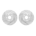 DFC 10-25 Buick Regal Front Drilled & Slotted Geoperformance Rotors
