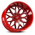 Vision Wheel 5-127 RED MILLSPK VIS RIOT 402-2973RTMS10