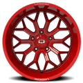 Vision Wheel 5-127 RED MILLSPK VIS RIOT 402-2973RTMS10